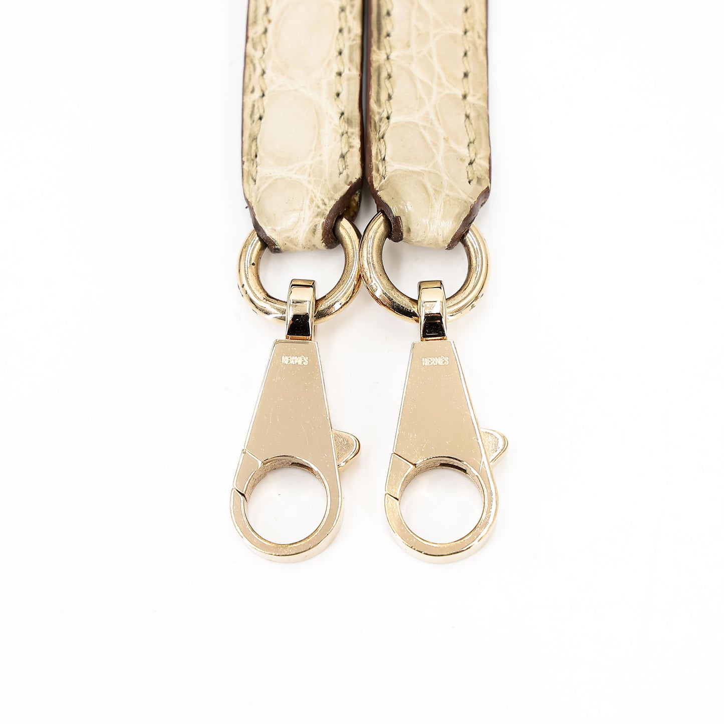 愛馬仕 Kelly Ghillies 32 Ficelle Beton Marron Glace 啞光鱷魚皮鴕鳥蜥蜴皮