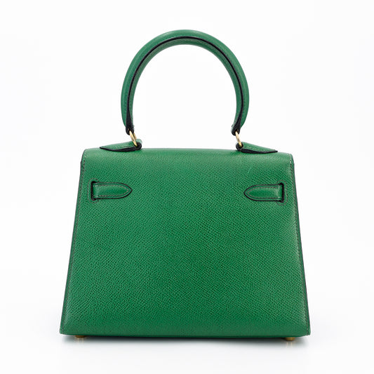HERMÈS Mini Kelly 20 Green