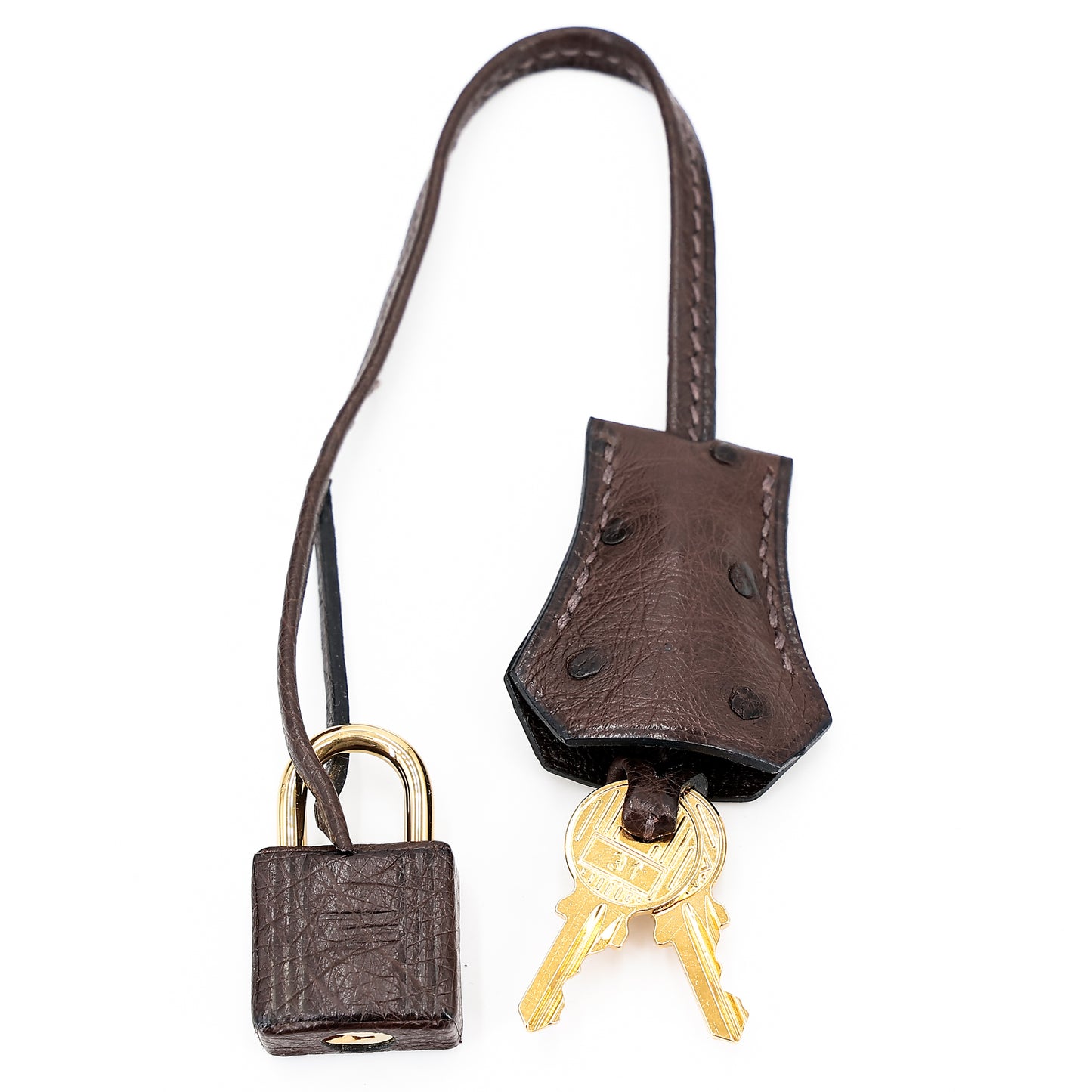 愛馬仕 Birkin 30 Marron Fonce 鴕鳥皮