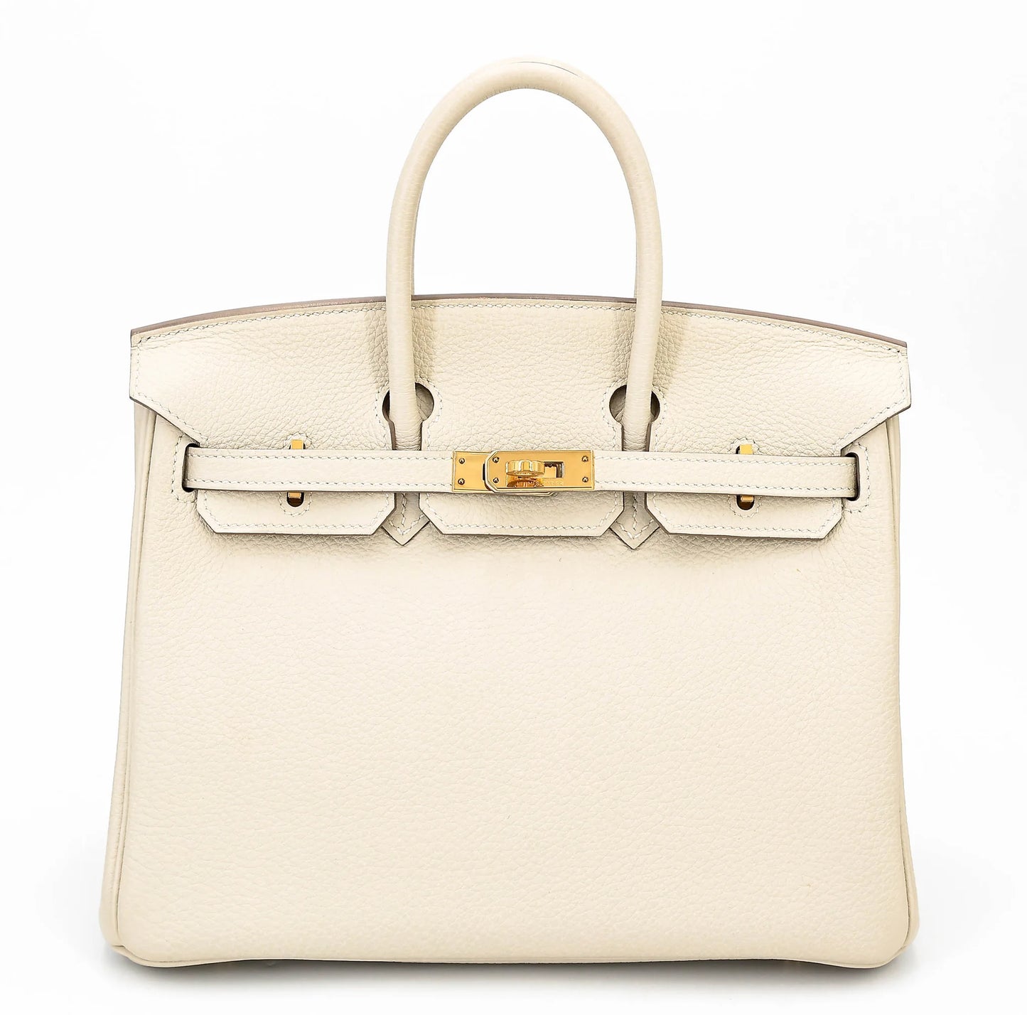 HERMÈS Birkin 25  Craie
