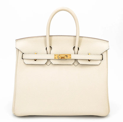 HERMÈS Birkin 25  Craie