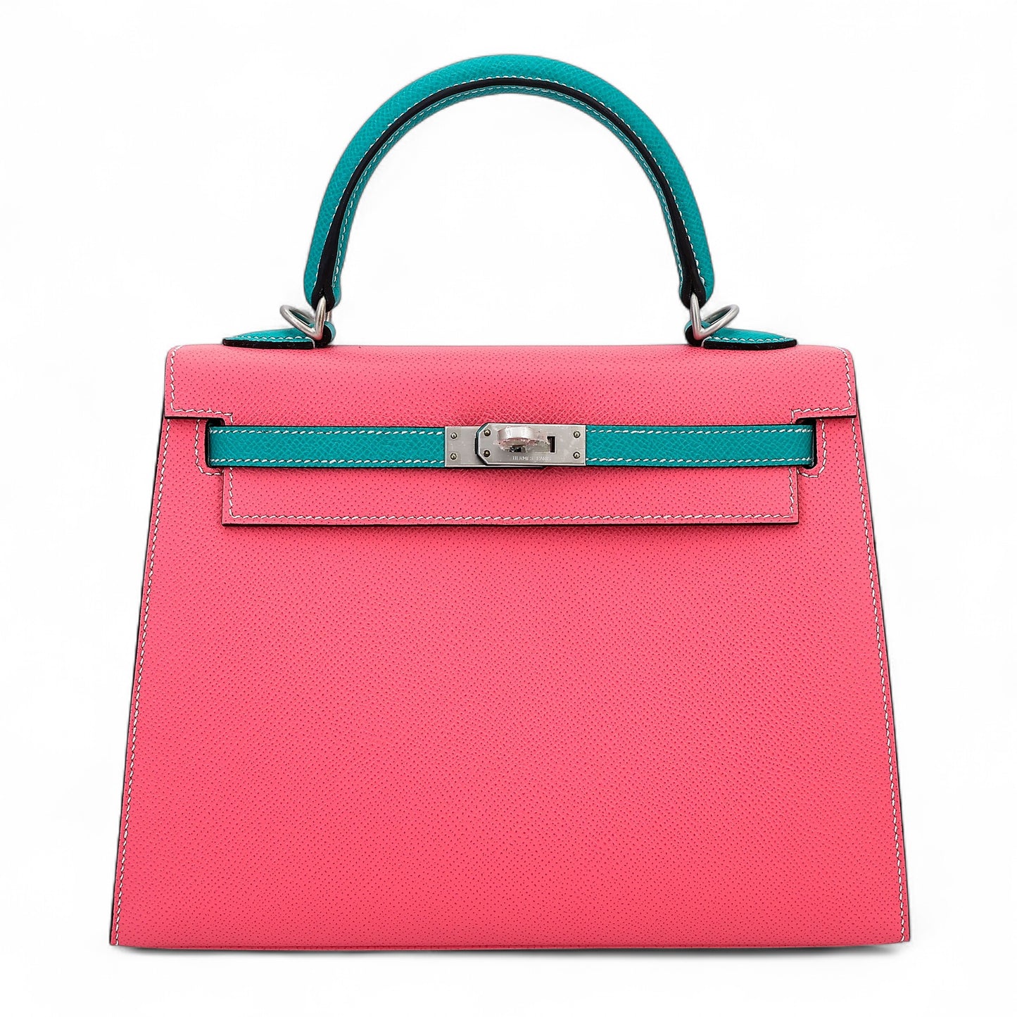 愛馬仕特別訂製 Kelly 25 Sellier HSS 玫瑰杜鵑