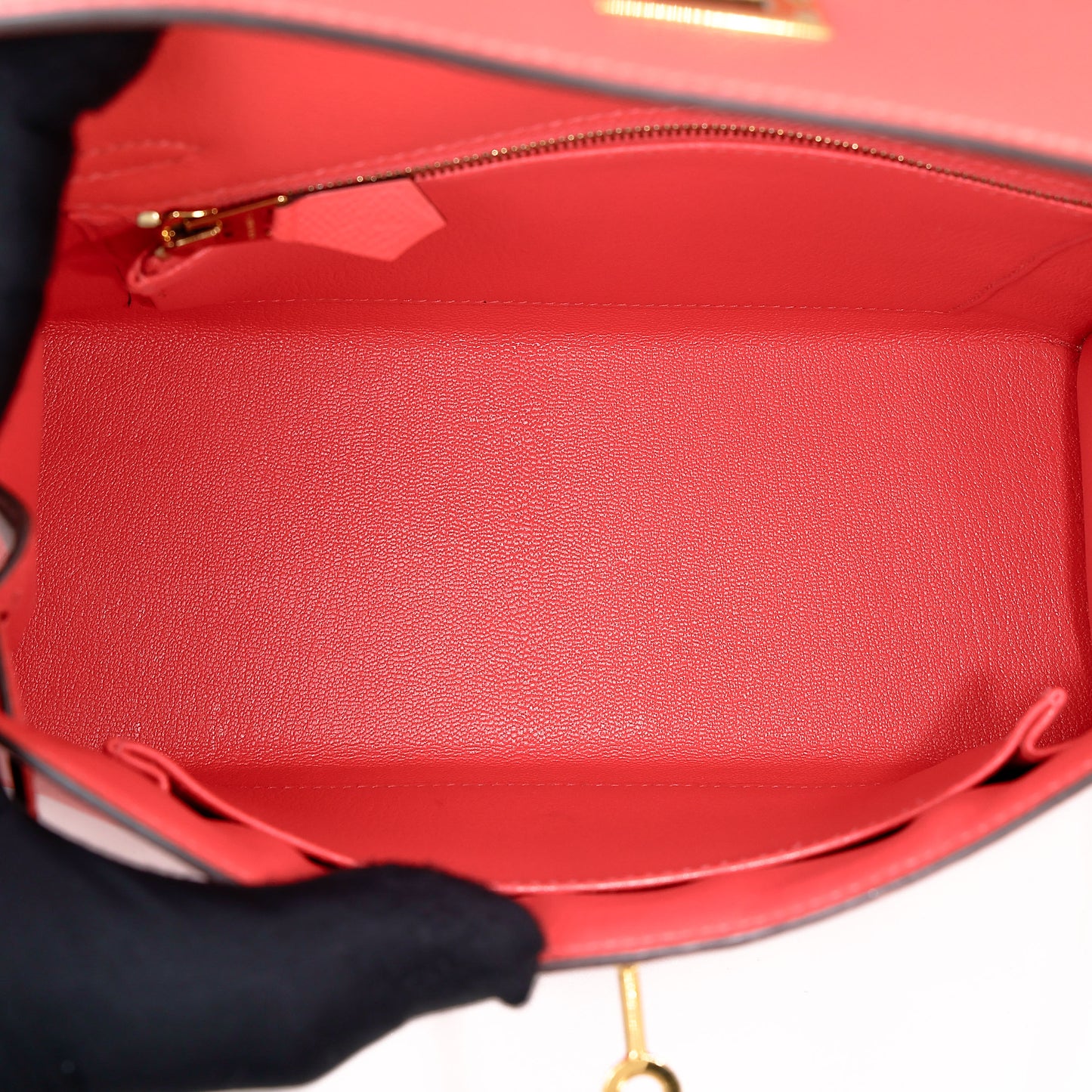 愛馬仕 Kelly 25 Sellier Rose 齋浦爾