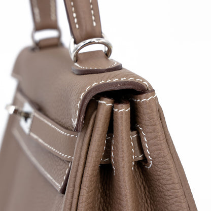 愛馬仕 Kelly 25 灰褐色