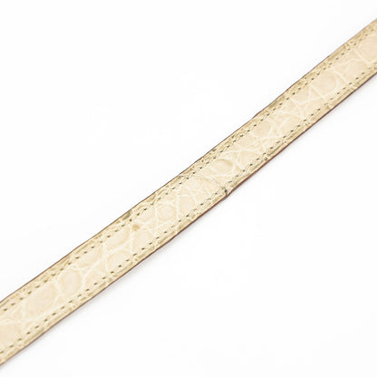 愛馬仕 Kelly Ghillies 32 Ficelle Beton Marron Glace 啞光鱷魚皮鴕鳥蜥蜴皮