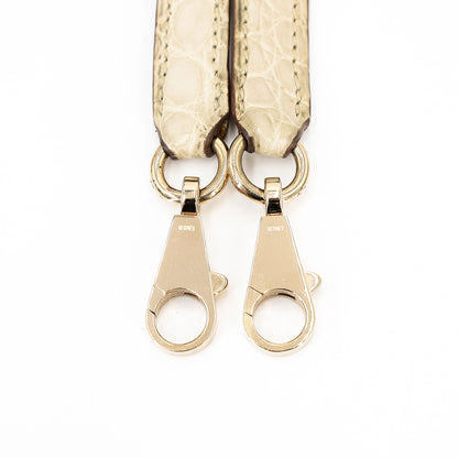 愛馬仕 Kelly Ghillies 32 Ficelle Beton Marron Glace 啞光鱷魚皮鴕鳥蜥蜴皮