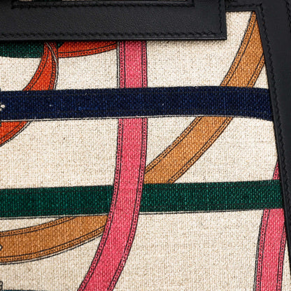 愛馬仕限量版 Kelly 32 Cavalcadour Toile de Camp