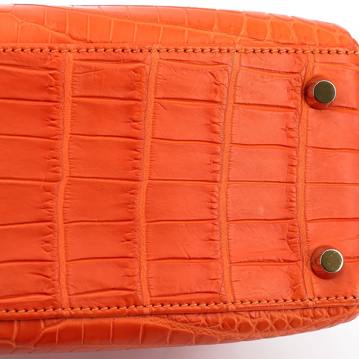 愛馬仕 Kelly 25 Feu Matte Alligator 