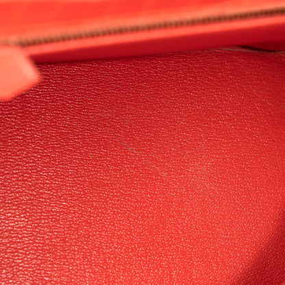 愛馬仕 Kelly 25 Feu Matte Alligator 