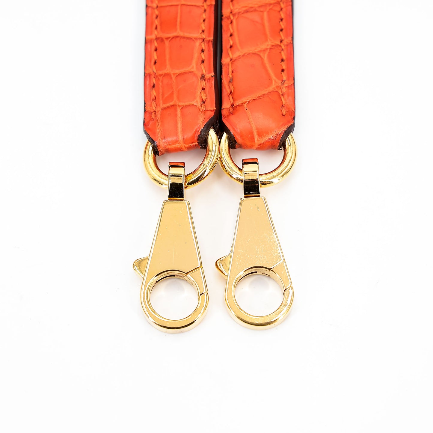 愛馬仕 Kelly 25 Feu Matte Alligator 