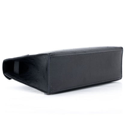 愛馬仕 Kelly Pochette Noir 鴕鳥皮