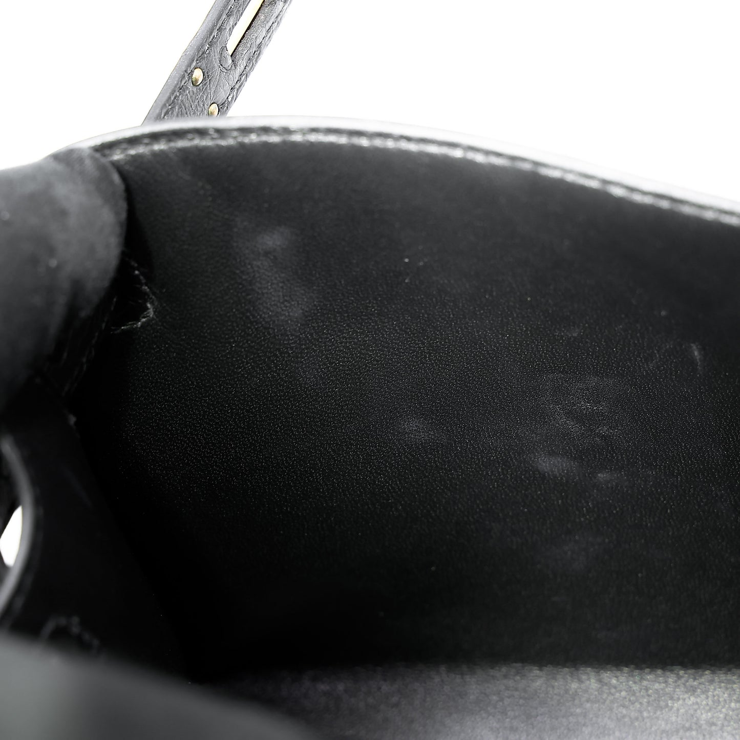 愛馬仕 Kelly Pochette Noir 鴕鳥皮