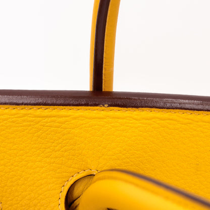 愛馬仕 Birkin 35 金黃色