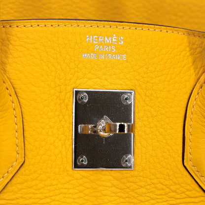 愛馬仕 Birkin 35 金黃色