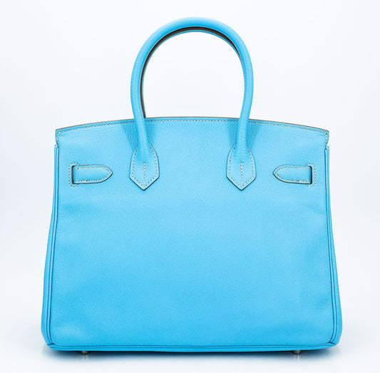 愛馬仕 Birkin 30 Celeste 