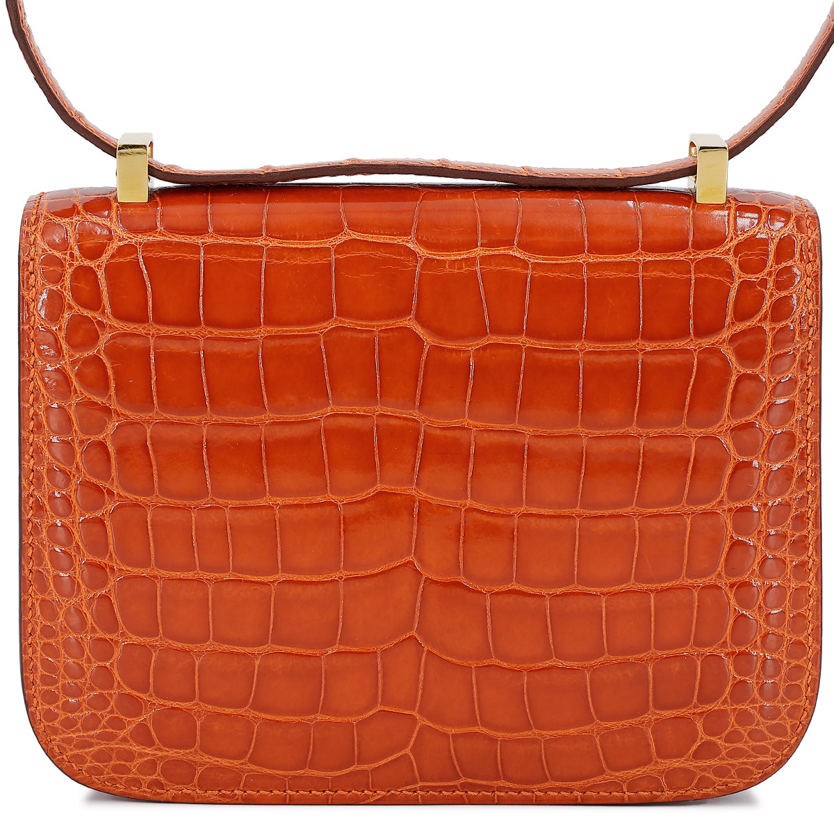 愛馬仕 Micro Constance 橘色