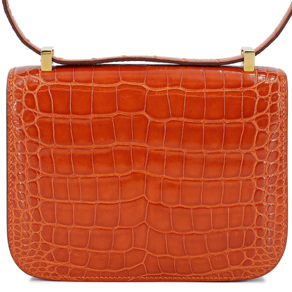 愛馬仕 Micro Constance 橘色