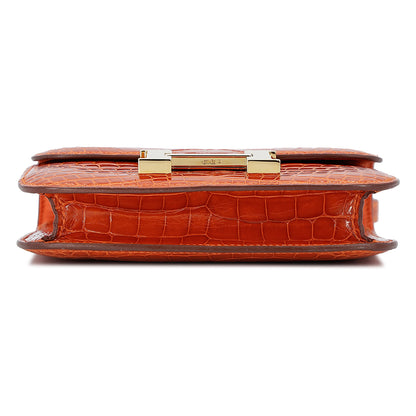 愛馬仕 Micro Constance 橘色