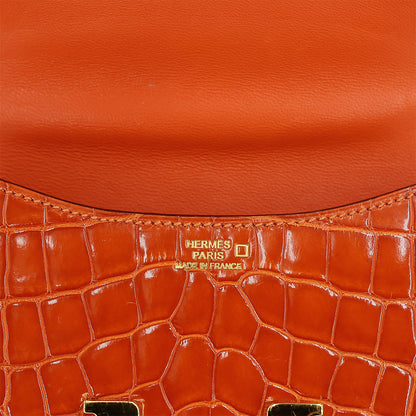 愛馬仕 Micro Constance 橘色