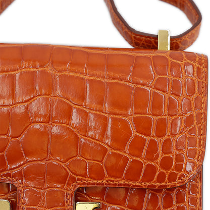 愛馬仕 Micro Constance 橘色