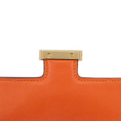 愛馬仕 Micro Constance 橘色