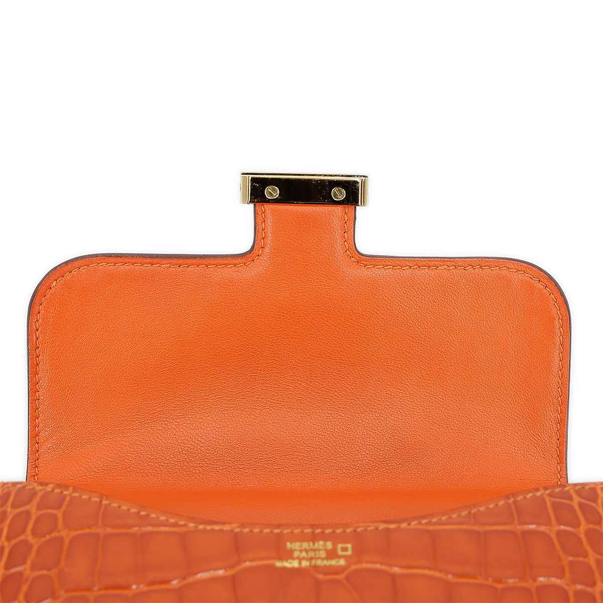 愛馬仕 Micro Constance 橘色