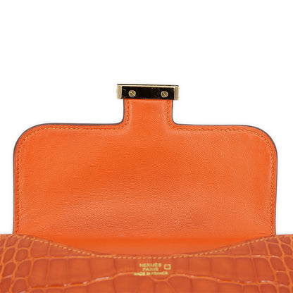 愛馬仕 Micro Constance 橘色