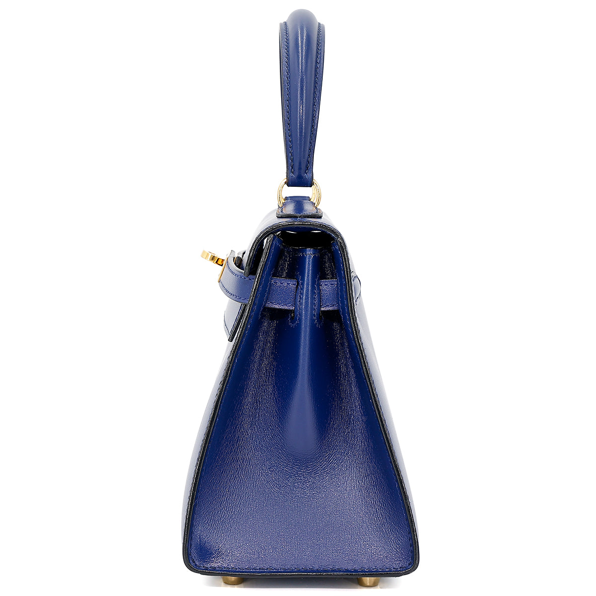 愛馬仕復古迷你凱莉包 20 藍寶石色