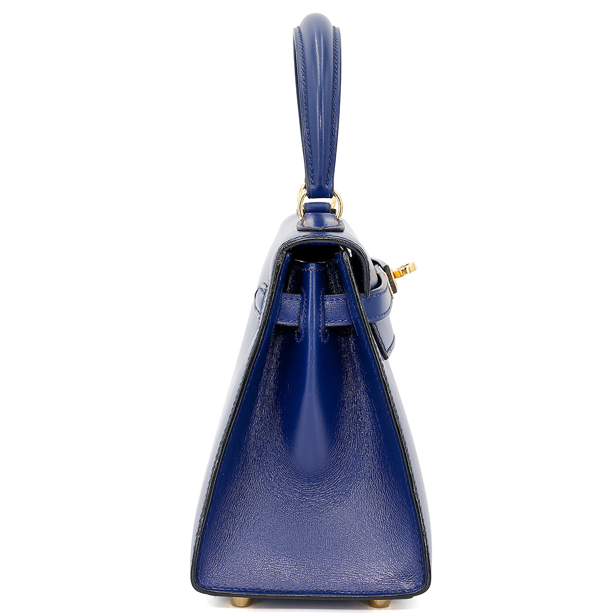 愛馬仕復古迷你凱莉包 20 藍寶石色