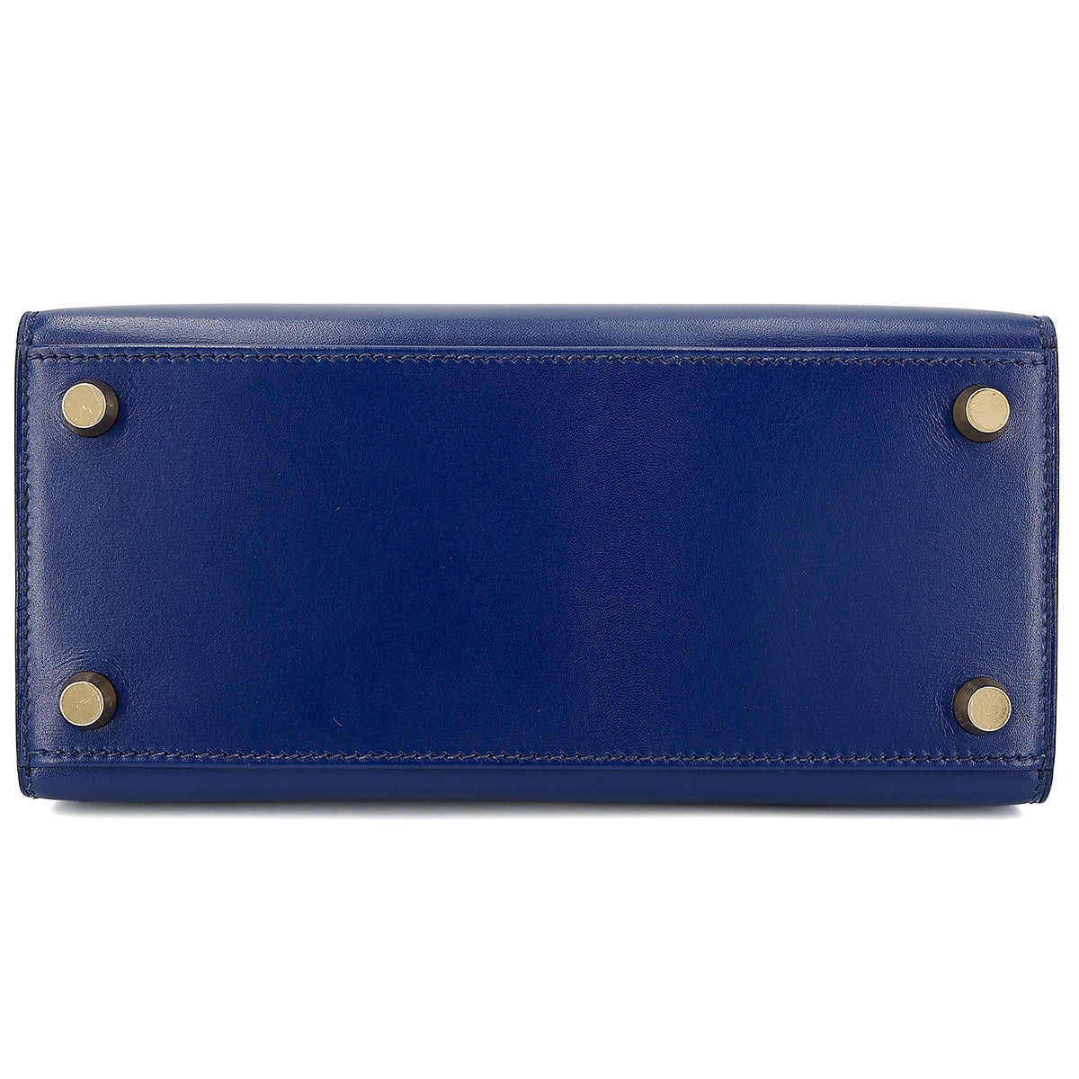 愛馬仕復古迷你凱莉包 20 藍寶石色