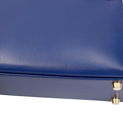 愛馬仕復古迷你凱莉包 20 藍寶石色