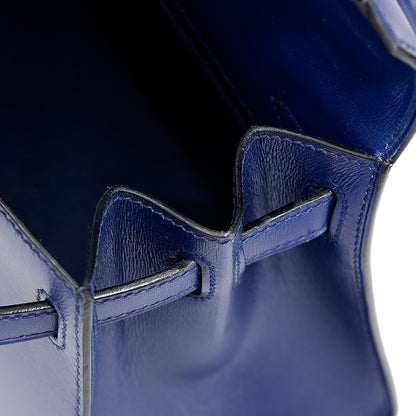 愛馬仕復古迷你凱莉包 20 藍寶石色