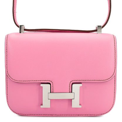 愛馬仕 Micro Constance 粉紅色
