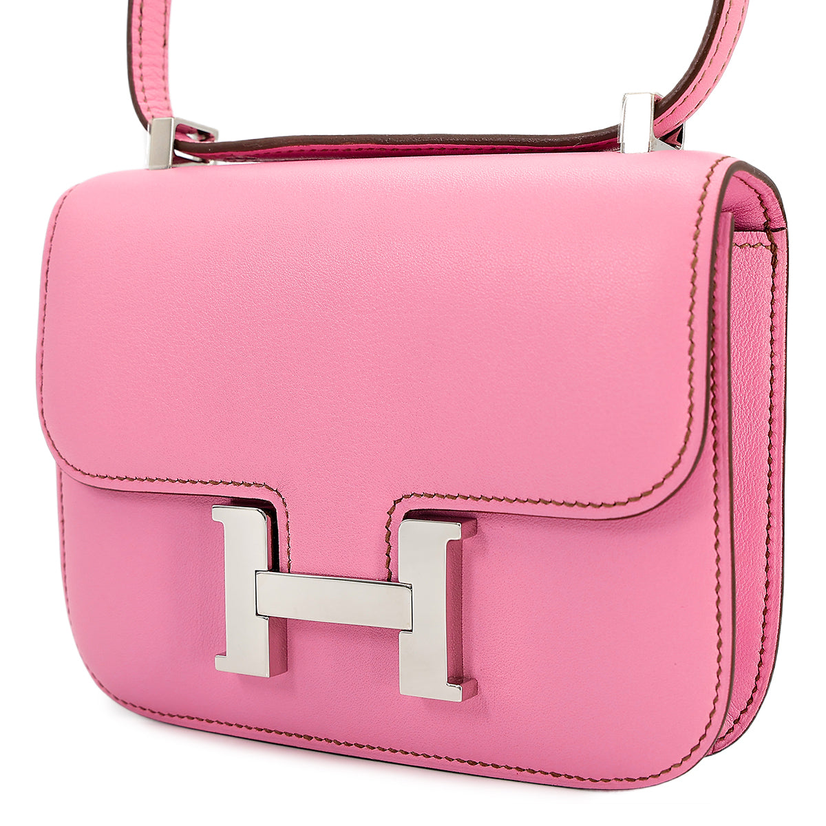 愛馬仕 Micro Constance 粉紅色