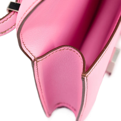 愛馬仕 Micro Constance 粉紅色