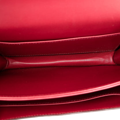 愛馬仕 Constance Mini 勃根地紅 Moyen 鱷魚皮