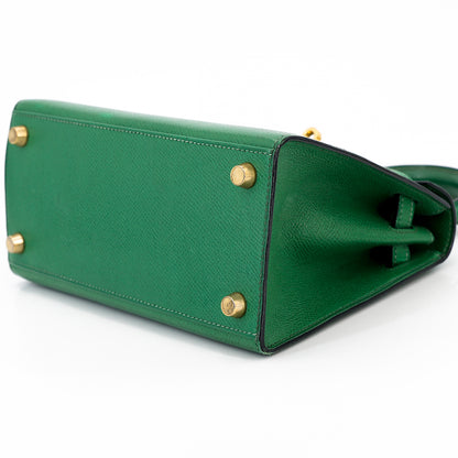 HERMÈS Mini Kelly 20 Green