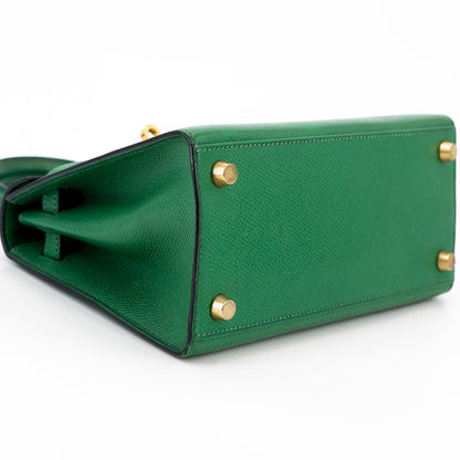 HERMÈS Mini Kelly 20 Green