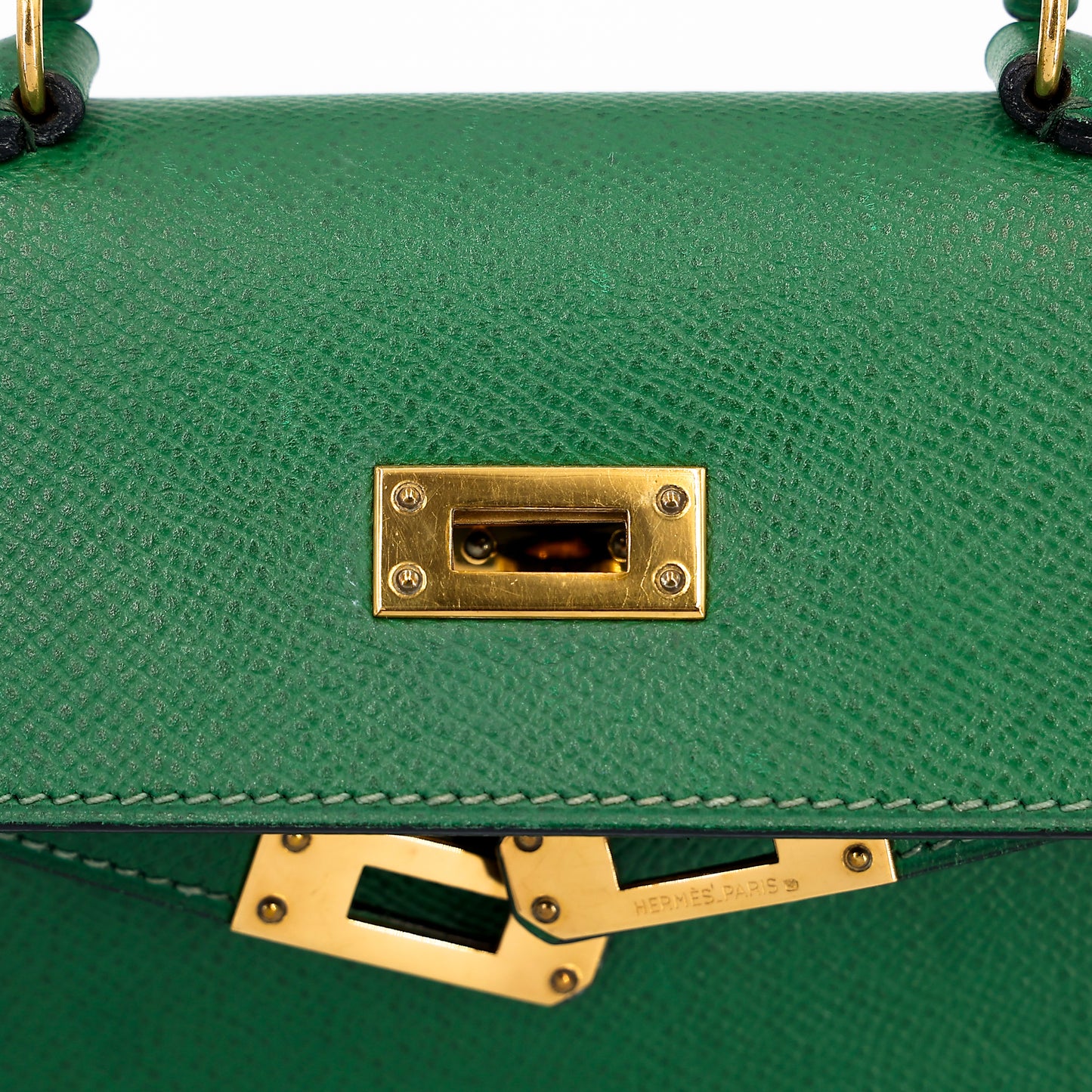 HERMÈS Mini Kelly 20 Green