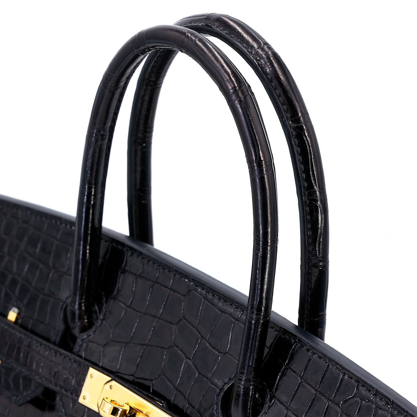 愛馬仕 Birkin 30 Sellier 黑色 Porosus 鱷魚皮