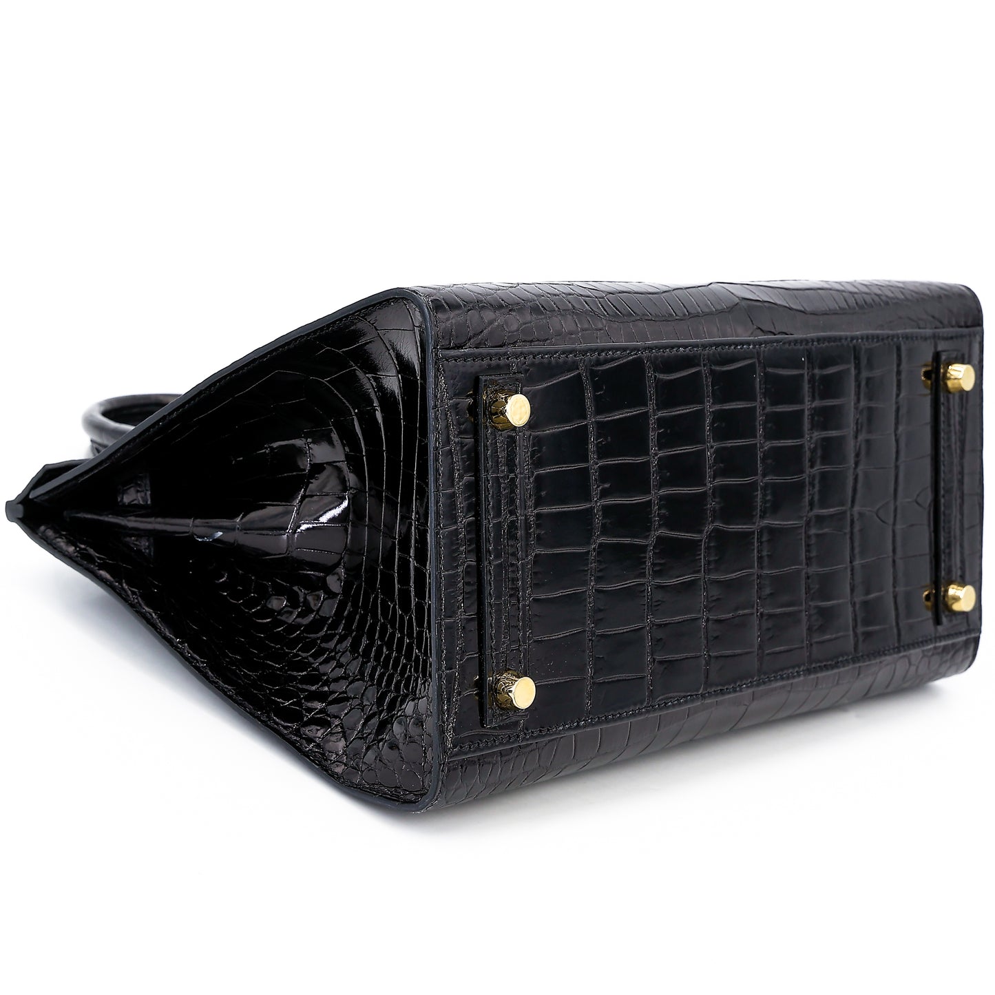 愛馬仕 Birkin 30 Sellier 黑色 Porosus 鱷魚皮