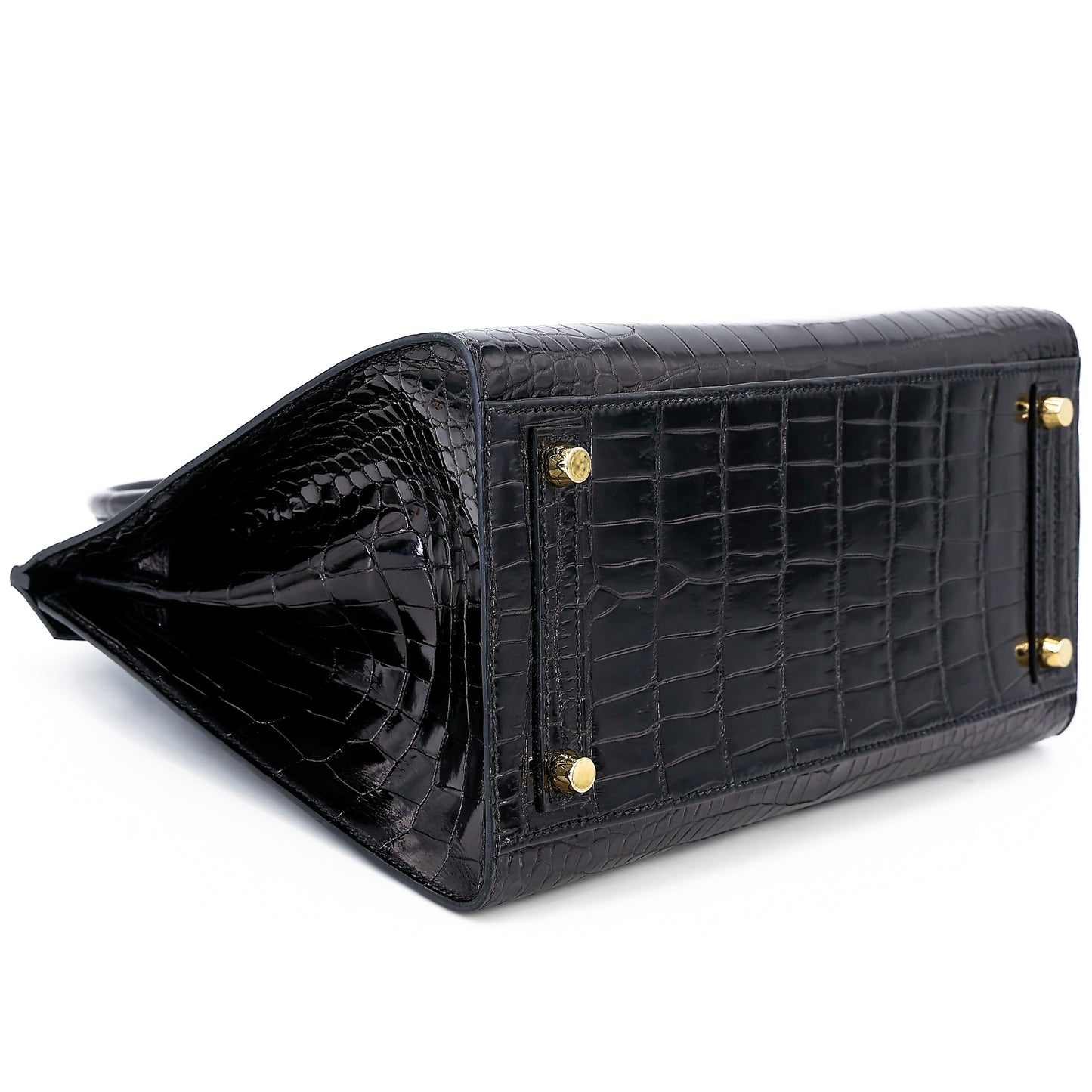 愛馬仕 Birkin 30 Sellier 黑色 Porosus 鱷魚皮