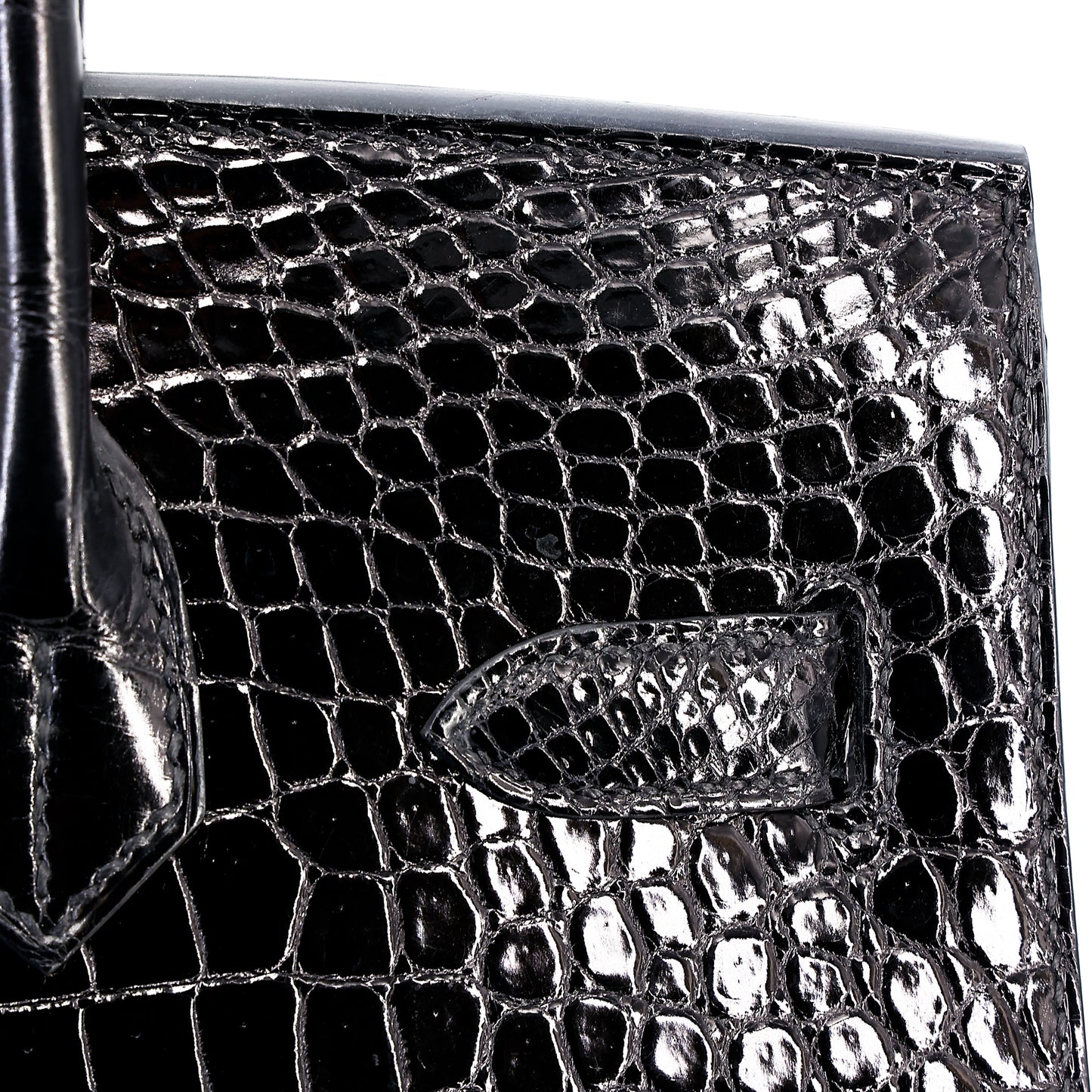 愛馬仕 Birkin 30 Sellier 黑色 Porosus 鱷魚皮