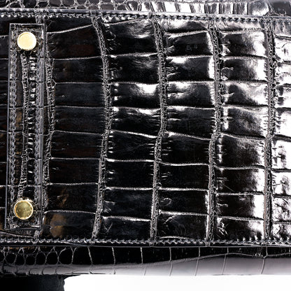愛馬仕 Birkin 30 Sellier 黑色 Porosus 鱷魚皮