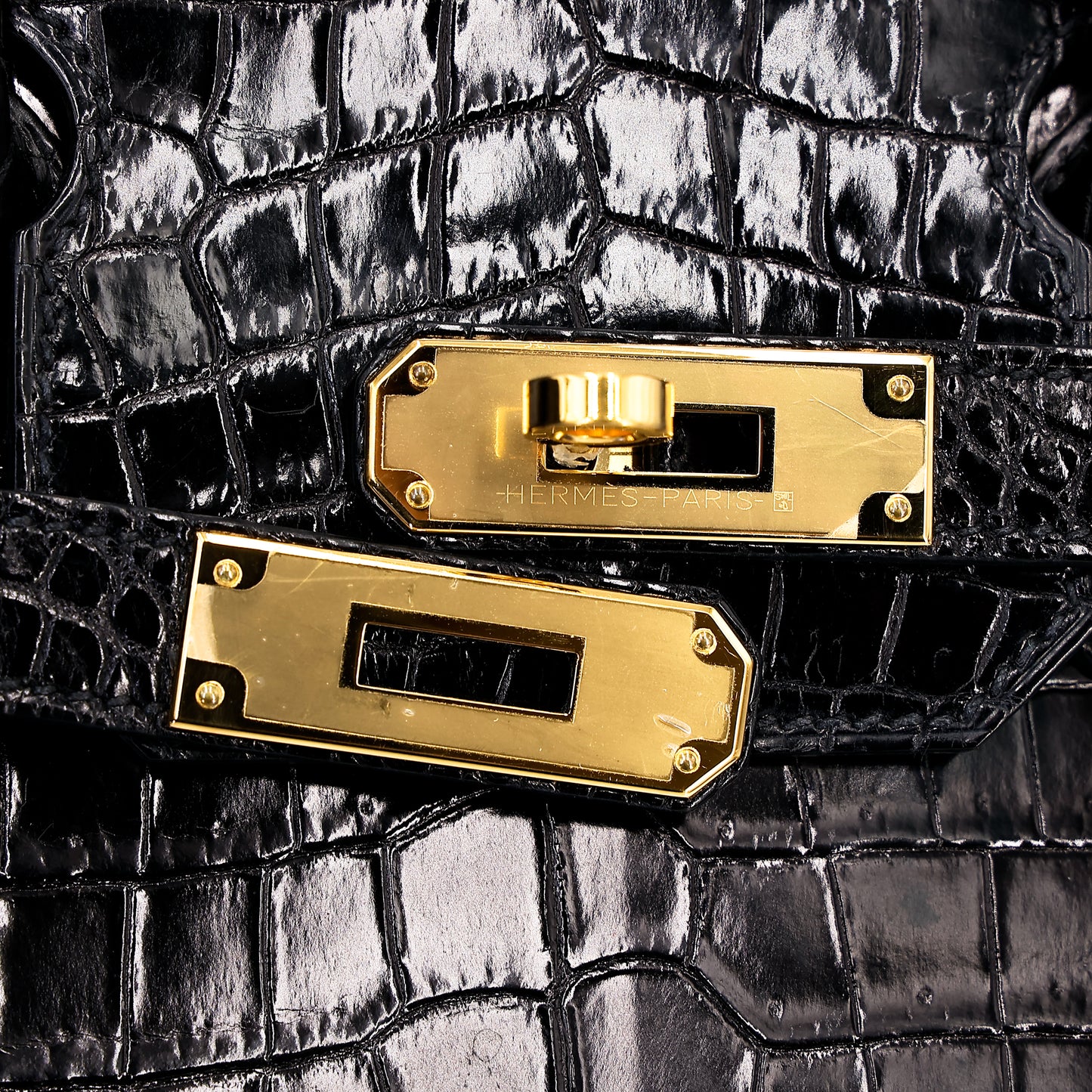 愛馬仕 Birkin 30 Sellier 黑色 Porosus 鱷魚皮