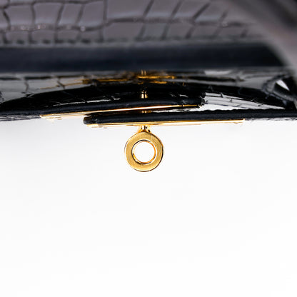 愛馬仕 Birkin 30 Sellier 黑色 Porosus 鱷魚皮