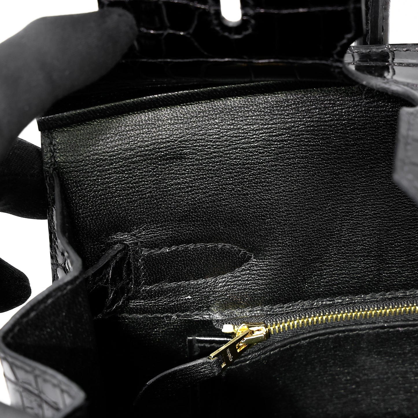 愛馬仕 Birkin 30 Sellier 黑色 Porosus 鱷魚皮