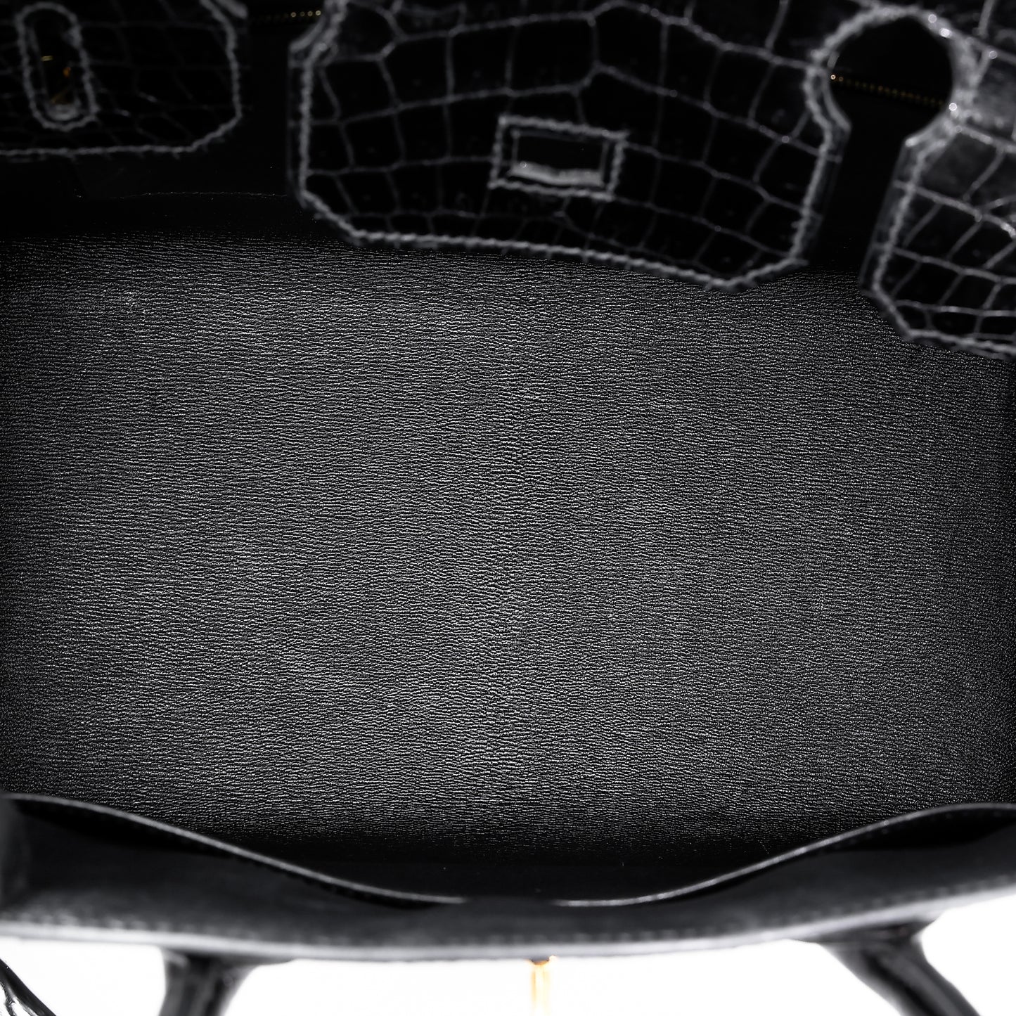 愛馬仕 Birkin 30 Sellier 黑色 Porosus 鱷魚皮