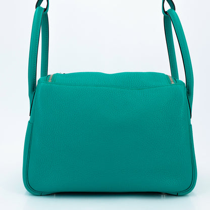 愛馬仕 Lindy 26 藍孔雀