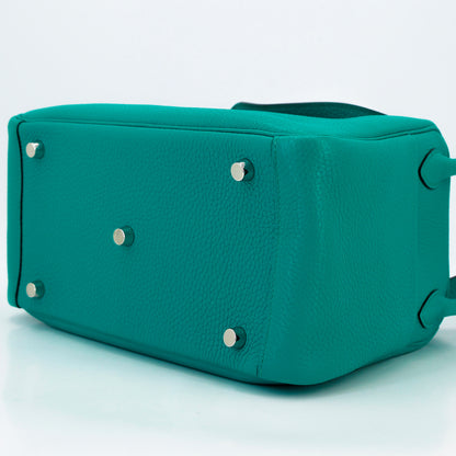 愛馬仕 Lindy 26 藍孔雀